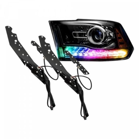For 2013-2018 Ram Dynamic ColorSHIFT DRL Replacement + Turn Signals Oracle