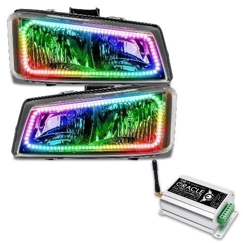 For Chevrolet Silverado 2003-2006 Square ColorSHIFT Halo Kit Oracle