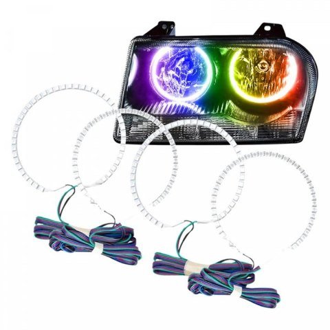 For Chrysler 300 BaseTouring 2005-2010 ColorSHIFT Halo Kit Oracle