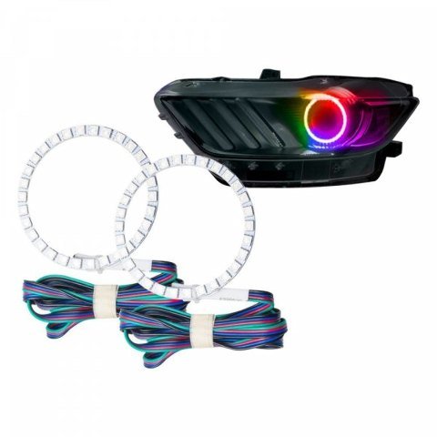 For Ford Mustang 2015-2017 ColorSHIFT Halo Kit Oracle