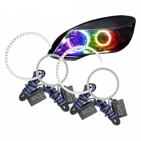 For Mercedes Benz C-Class 2008-2011 ColorSHIFT Halo Kit Oracle