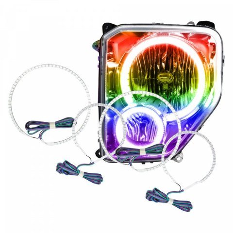 For Jeep Liberty 2008-2013 ColorSHIFT Halo Kit Oracle