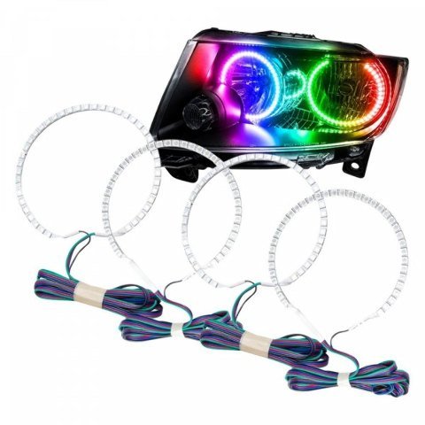 For Jeep Grand Cherokee 2011-2013 ColorSHIFT Halo Kit Oracle