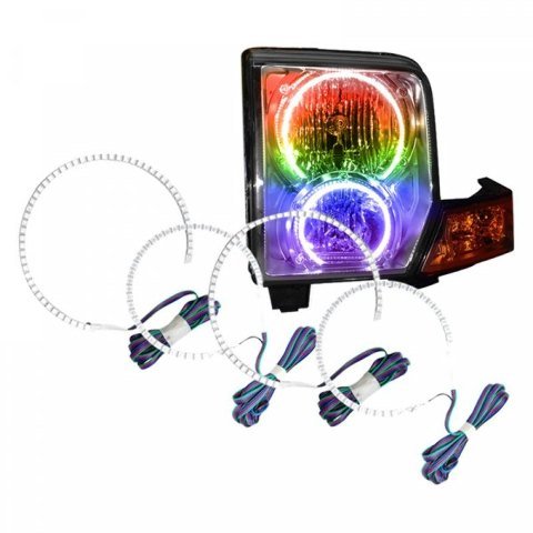 For Jeep Commander 2006-2010 ColorSHIFT Halo Kit Oracle