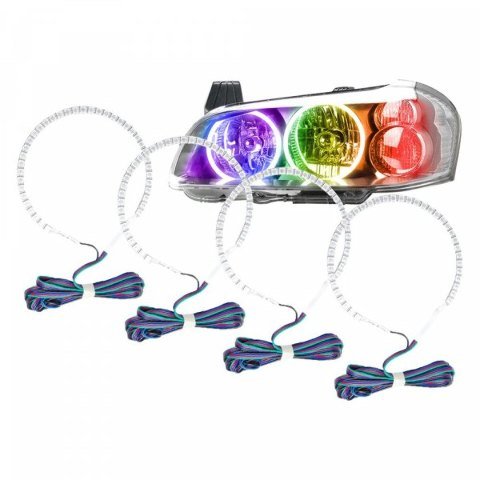 For Nissan Maxima 2002-2003 ColorSHIFT Halo Kit Oracle