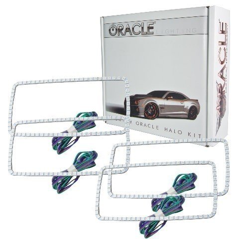 For GMC Sierra 2007-2013 ColorSHIFT Halo Kit (New Square Ring Design) Oracle