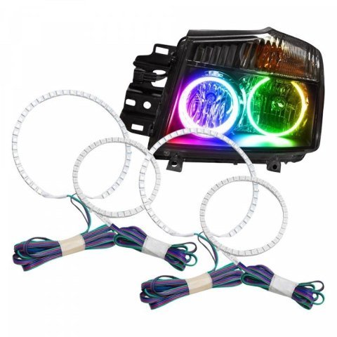 For Nissan Titan 2004-2007 ColorSHIFT Halo Kit Oracle