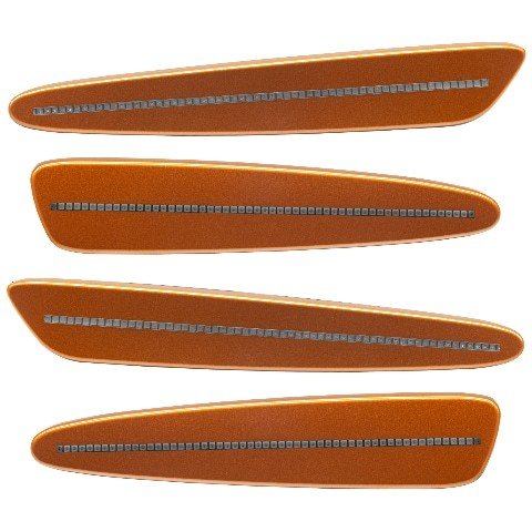 For Corvette C6 Concept Sidemarker Set - Clear Oracle