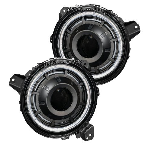 Lighting Oculusâ„¢ ColorSHIFT Bi-LED Projector Headlights for Jeep JL / JT Oracle