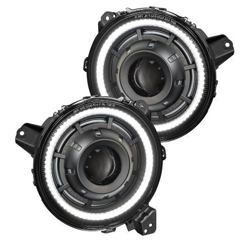 Lighting Oculusâ„¢ ColorSHIFT Bi-LED Projector Headlights for Jeep JL / JT Oracle