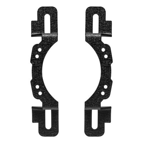 LED Fog Light Adapter Brackets for Steel Bumper Wrangler Oracle