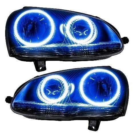 For 2006-2010 Volkswagen Jetta SMD Headlights - Chrome Oracle