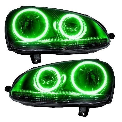 For 2006-2010 Volkswagen Jetta SMD Headlights - Chrome Oracle