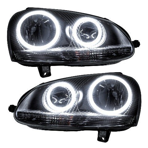 For 2006-2010 Volkswagen Jetta PLASMA Headlights - Chrome Oracle