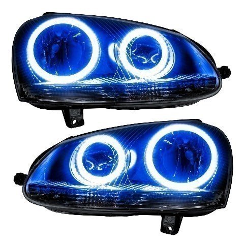 For 2006-2010 Volkswagen Jetta PLASMA Headlights - Chrome Oracle