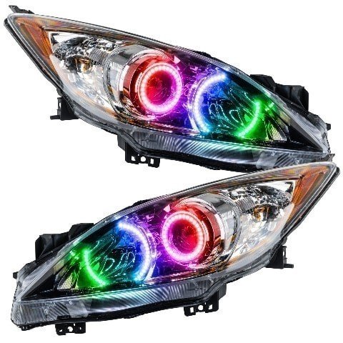 For 2010-2013 Mazda 3 SMD Headlights - Halogen Oracle