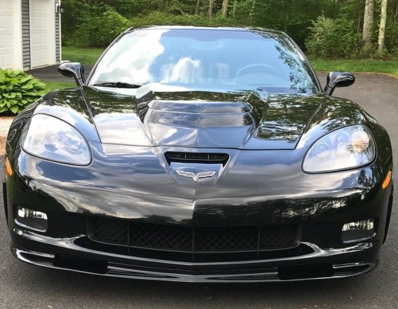 C6 Corvette L88 Style Hood w/o Center Window