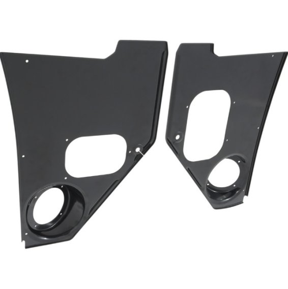 1955-1959 Chevy & GMC Truck  Kick Panels with 4" Speaker Holes