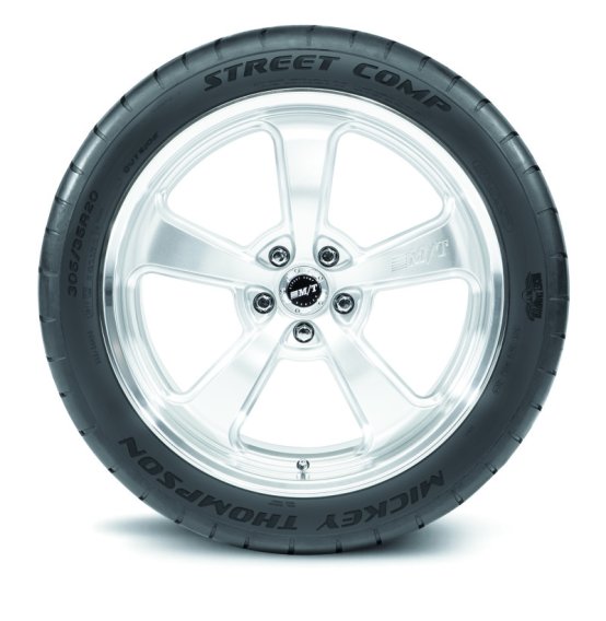 Mickey Thompson Street Comp Tire 315/35R17 – 17 Inch UHP Radial, Black Sidewall, 102W