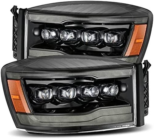 2006-2009 RAM 1500 2500 3500HD AlphaRex Nova-Series LED Projector Headlights