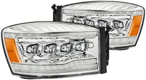 2006-2009 RAM 1500/2500/3500HD AlphaRex NOVA-Series LED Projector Headlights
