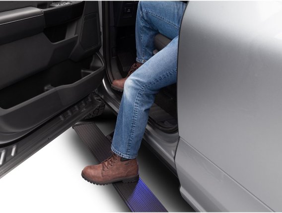2014-2017 Ford Transit Connect PowerStep 79-Inch Running Boards for Front and Sliding Doors