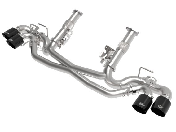 2020-25 Corvette C8 AFe Mach Force Cat Back Exhaust w/Black Tips