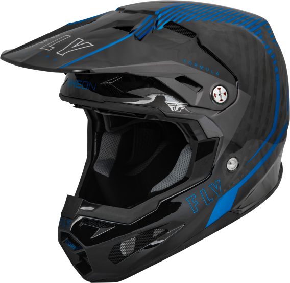 Fly Racing 2023 Adult Formula Carbon Tracer Helmet (Blue/Black, X-Small)