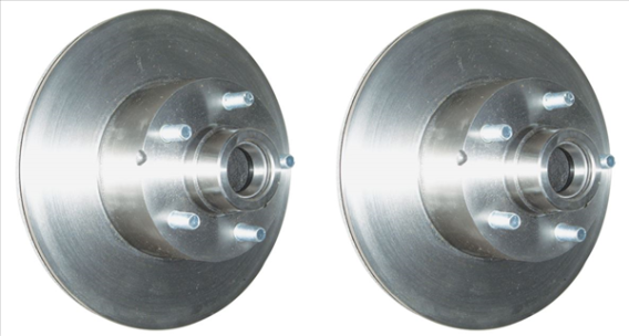 1966-1969 Mopar B-Body Charger Coronet Road Runner GTX 11" Front Disc Brake Rotors - Pair for Mod...