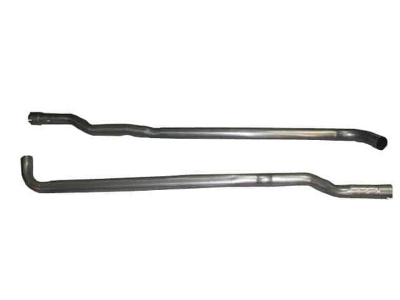 C2 1964-1967 Corvette Exhaust Pipe Pair Secondary 327 With Automatic 2 Inch