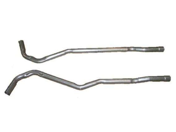 C3 1969-1974 Corvette Exhaust Pipes Secondary Left and Right 350 4 Speed Aluminized 2 Inch