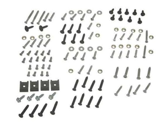 C3 1977 Corvette Interior Fastener and Screw Set