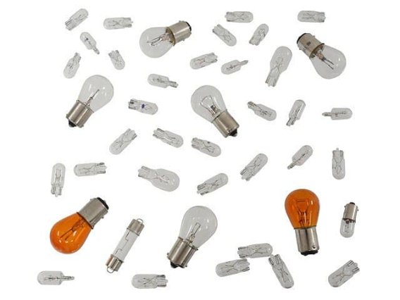 C3 1978 Corvette Light Bulb Kit 42 Pieces