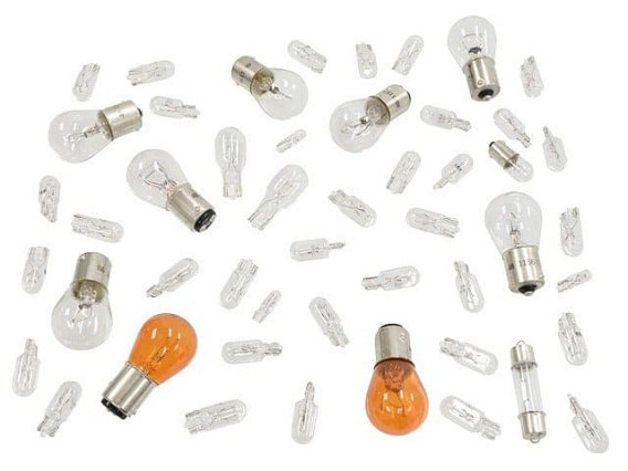 C3 1981 Corvette Light Bulb Kit 49 Pieces