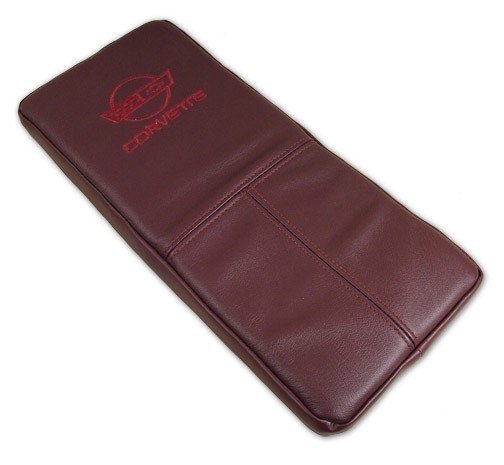 C4 1984-1996 Corvette Leather Console Cushions With C4 Logo