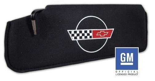 C4 1984-1996 Replacement Sunvisors Embroidered with Logo