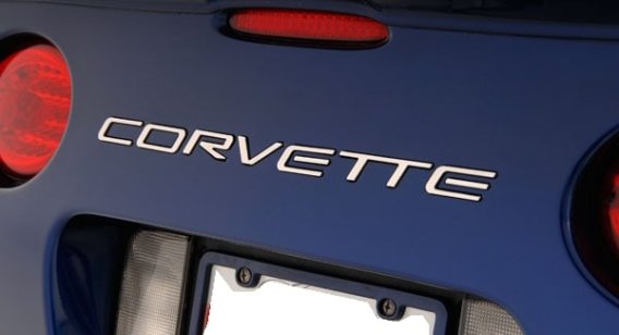 C5 Corvette Stainless Steel Letters Set 
