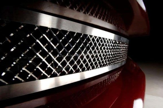 C6 Corvette All Stainless Diamond Laser Cut Mesh Grille