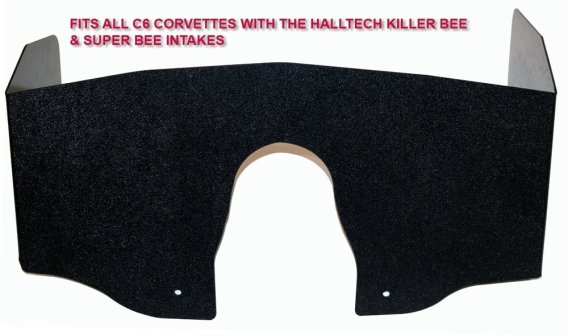 2005-2013 C6 Corvette Halltech Beehive Heat Shield