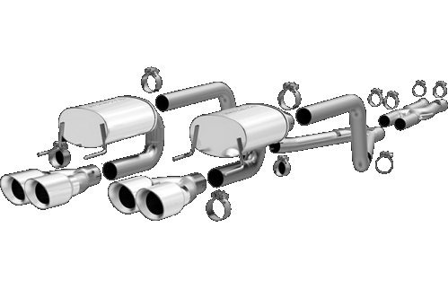 C6 Corvette MagnaFlow 15284 Street Cat-Back Exhaust