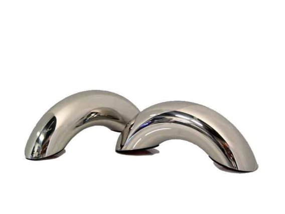 2005-2013 C6 Corvette Polished Stainless Convertible Dress Up Hoops