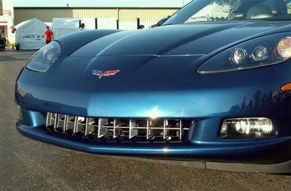 2005-2012 C6 Corvette Stainless Retro Style Grille