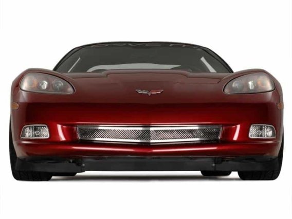 C6 Corvette All Stainless Diamond Laser Cut Mesh Grille