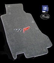 C6 Corvette Floor Mats 2005-07 Early (Post)Steel Grey