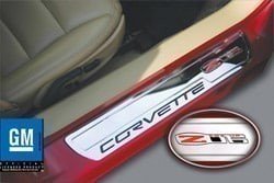 C6 Corvette Billet Door Sill Plates