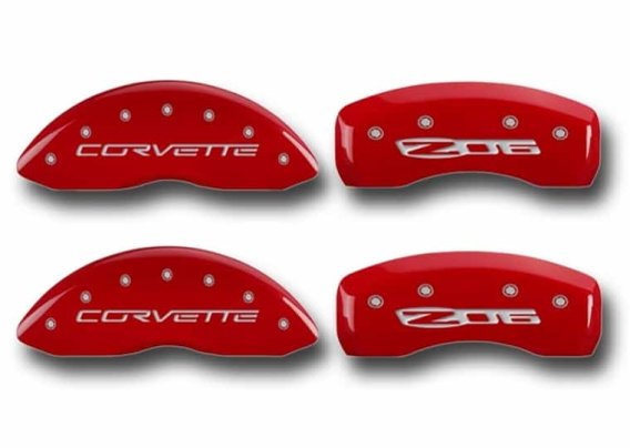 C6 Corvette Z06 Wheel Caliper Covers
