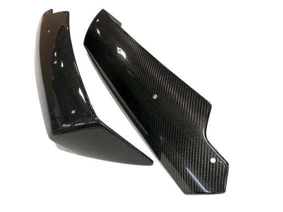 C7 Corvette Carbon Fiber Stage 3 Rear Spoiler Winglets