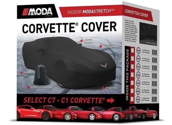 2005-2013 C6 Corvette Coverking MODA Indoor Car Cover With Logo (Default)