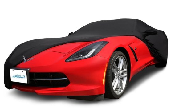 C7 Corvette Coverking MODA Indoor Car Cover With Logo