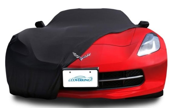 C7 Corvette Coverking MODA Indoor Car Cover With Logo
